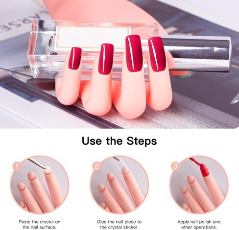 AORAEM Practice Fake Training Foot Flexible Movable Soft Silicone Fake Foot Tool for Nails Tips Art Training Display（1 Pair） in Saudi Arabia