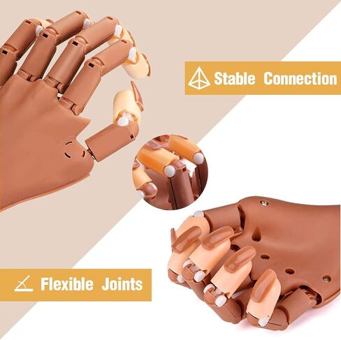 ترقية الأظافر لا تسقط بسهولة تدريب تدريب الأظافر، عرض الأظافر، عرض الأظافر، أيدي زائفة مرنة متحركة لتقليم الأظافر، أفضل أداة ممارسة طباعة مانيكير DIY in Kuwait