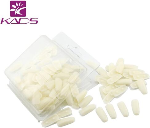 KADS 1set Dismountable Practice Removable Nail Training Holder + 100pcs Practice Nail Tips Salon Manicure Nail Art Beauty Tools in Saudi Arabia