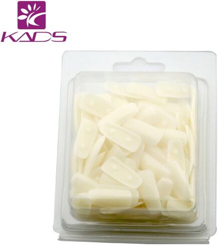 KADS 1set Dismountable Practice Removable Nail Training Holder + 100pcs Practice Nail Tips Salon Manicure Nail Art Beauty Tools in Saudi Arabia
