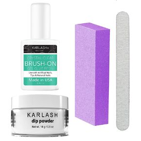 Karlash Nail Repair Kit for Broken Cracked Split Nails. Emergency Easy Quick Fix (Crystal Clear) in Kuwait