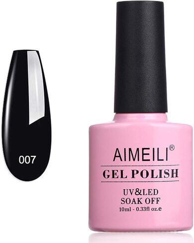 طلاء أظافر جل Soak Off U V LED من AIMEILI - روز نود (022) 10 مل in Kuwait