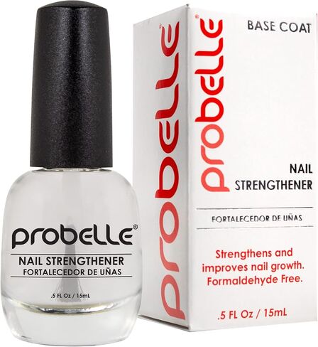 Probelle Nail Strengthening Formula, Nail Growth & Conditioning, Stops Splits, Chips, Cracks & Strengthens Nails, Clear in Saudi Arabia