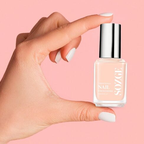 مقوي الأظافر من سوزجي للأظافر الرقيقة والنمو، كريم تقوية الأظافر الصلب مثل الحافر، مقوي الأظافر ومقوي الأظافر للأظافر التالفة والأظافر الضعيفة، علاج نمو وتقوية الأظافر، 0.5 أونصة، عبوة واحدة in Kuwait