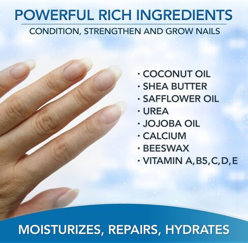 كريم تقوية الأظافر هارد آز هوف برائحة جوز الهند، كريم نمو الأظافر وترطيب البشرة يوقف التشققات والرقائق والشقوق ويقوي الأظافر، 1 أونصة in Kuwait