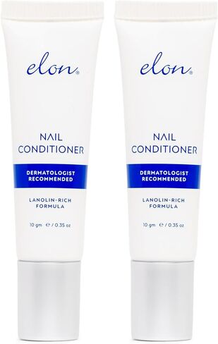 Elon Lanolin-Rich Nail Conditioner, Strengthens Nails & Protects Cuticles, Recommended by Dermatologists & Podiatrists (10g tube) in Kuwait