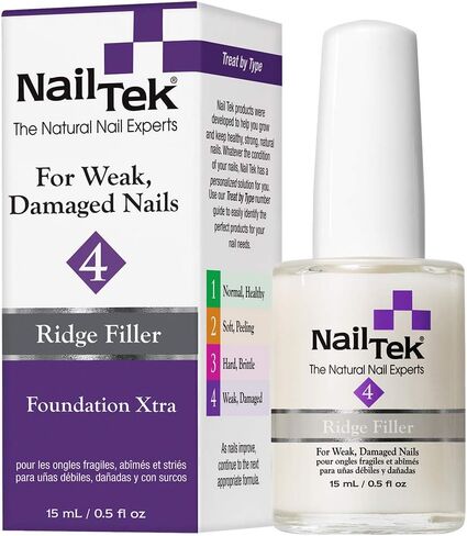 Nail Tek Xtra 4, Nail Strengthener for Weak and Damaged Nails, 0.5 oz, 1-Pack in Saudi Arabia