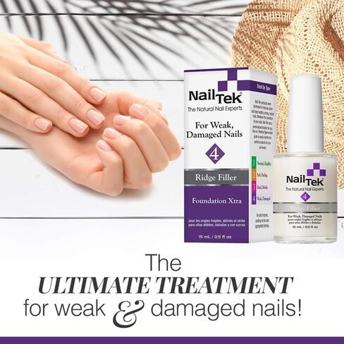 Nail Tek Xtra 4, Nail Strengthener for Weak and Damaged Nails, 0.5 oz, 1-Pack in Saudi Arabia