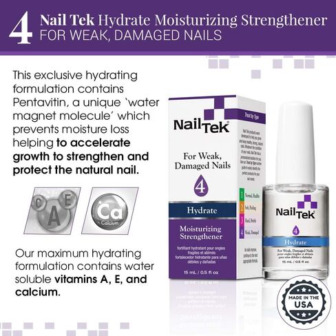 Nail Tek Xtra 4, Nail Strengthener for Weak and Damaged Nails, 0.5 oz, 1-Pack in Saudi Arabia