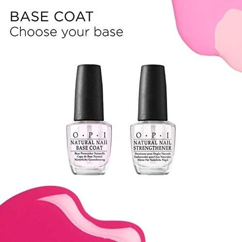 مقوي الأظافر الطبيعي من OPI، تركيبة نباتية، غني بفيتامين A وE، يساعد على منع تغير اللون، ويقوي الأظافر، شفاف، 0.5 أونصة سائلة in Kuwait