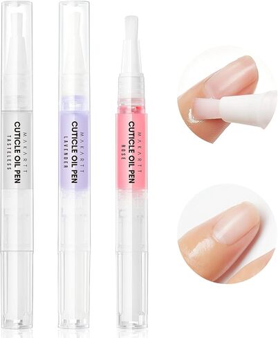 Makartt Cuticle Oil For Nails Care, 15ML Cuticle Softener Nail Growth Treatment Quickly Absorbed Water-Oil Separation Deep Moisturizing Nail Repair Oil w/Natural Vitamin E Moisturized Gel Nail Polish in Kuwait