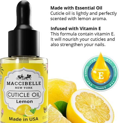 Maccibelle Cuticle Oil 0.5 oz - Heals Dry Cracked Cuticles (Green Tea, 0.5 Fl Oz) in Saudi Arabia