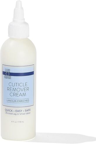 Blue Cross Professional Nail Care, Hydrating, Moisturizing, Strengthening Cuticle Remover + Softener Cream for Dry Manicures, Brittle Nails, Hang Nails + Dry Cuticles, Made in USA, 2 ounce in Kuwait
