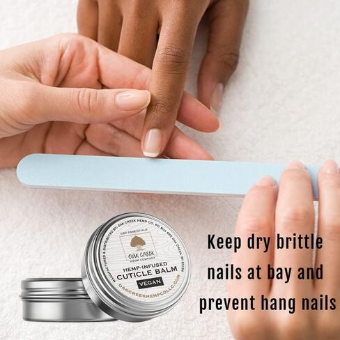 Oak Creek Hemp Company - All Natural Vegan Cuticle Balm (1 oz tin) in Saudi Arabia