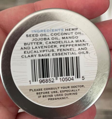 Oak Creek Hemp Company - All Natural Vegan Cuticle Balm (1 oz tin) in Saudi Arabia