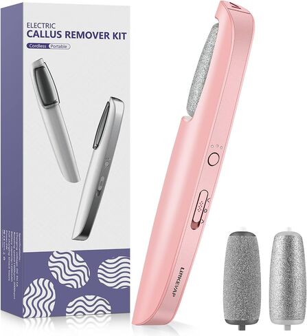 Electric Callus Remover for Feet, Professional Pedicure Kit Foot Scrubber for Dry, Dead, Cracked, Hard Skin, at Home Feet Spa Care Kit for Men & Women (Blue) in Saudi Arabia