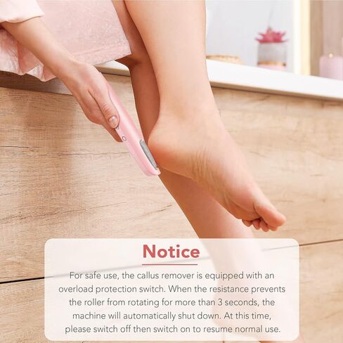 Electric Callus Remover for Feet, Professional Pedicure Kit Foot Scrubber for Dry, Dead, Cracked, Hard Skin, at Home Feet Spa Care Kit for Men & Women (Blue) in Saudi Arabia
