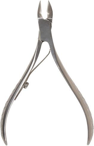 Revlon Cuticle Trimmer, Full Jaw Cuticle Remover Tool, Nail Care, High Precision Blade, Easy Grip, Stainless Steel (Pack of 1) in Saudi Arabia