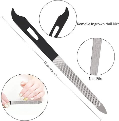 Cuticle Trimmer with Cuticle Pusher, SoHai Cuticle Remover Cutter Nipper and Triangle Cuticle Nail Pusher Peeler Scraper, Durable Dead Skin Clipper Manicure Pedicure Tools (Colorful) in Saudi Arabia