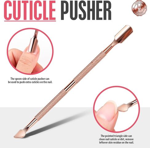 FANDAMEI Cuticle Kit, 4 PCS Nail Care Kit, Manicure Pedicure Tools, Nail Cuticle Nippers, Ingrown Toenail Tools Kit, Toenail File and Lifters Stainless Steel, Nail Lifter, Nail Cuticle Pusher in Saudi Arabia