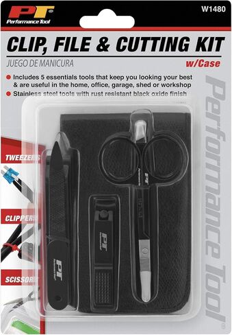 Performance Tool W3300 Nail Brush,,Black / White in Kuwait