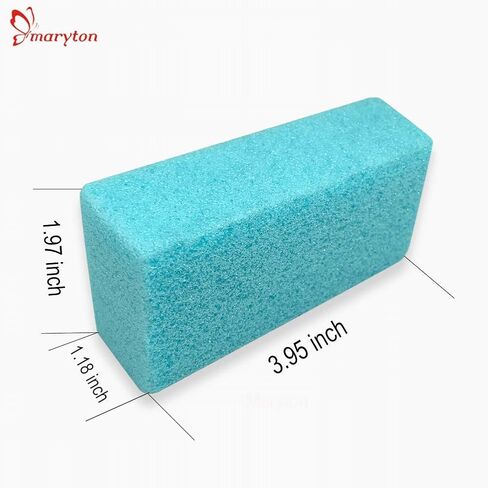 Maryton Foot Exfoliator File Scrubber Sponge Pedicure Tool Callus Remover for Feet, Salon Foot Scrub Pads Pedi Gifts for Men Women, 2pcs in Kuwait