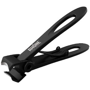 Rhône Instruments Nail Clippers, 420J2 Surgical Grade Steel, Extra-Wide Jaw, Cuts Thick Nails, Professional Series, Heavy-Duty Fingernail and Toenail Clippers for Manicure, Pedicure, Women and Men in Saudi Arabia