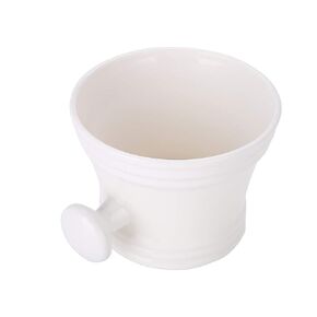 Shaving Soap Bowl, Shaving Mug, Plastic Shaving Soap Bowl Foam Shaving Soap Cream Bowl With Ball Grip Handle Shaving Shave Soap Mug Bowl for Men, Traditional Wet Shaving Factory Shaving Mug