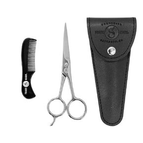 مجموعة Suavecito لتشذيب اللحية والشارب، مقصات، حقيبة مشط، حجم السفر in Kuwait