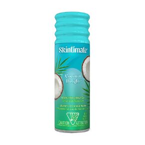 Skintimate Coconut Delight Shave Gel for Women, Seven Moisturizers Help to Replenish Skin's Natural Moisture, 7 Ounces (Pack of 6)