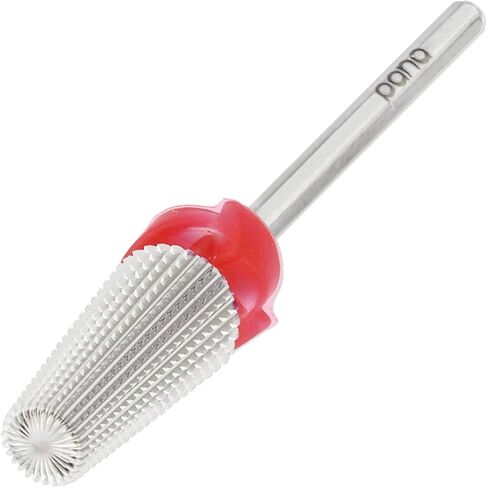 PANA 3/32" Shank 5-in-1 Nail Carbide Bit - (Triple Coarse - 2X Coarse Grit, DLC Black) - Two Way Rotate use for Both Left and Right Handed Fast remove Acrylic or Hard Gel in Saudi Arabia