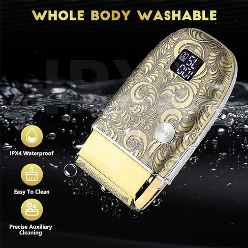 ماكينة حلاقة Saoilli Foil للرجال، ماكينة حلاقة كهربائية للرجال، ماكينة حلاقة مزدوجة للرأس، ماكينة حلاقة الرأس الصلع، ماكينة حلاقة لاسلكية لتشذيب اللحية، ماكينة حلاقة للرجال، مقاومة للماء بسرعتين، لوازم الحلاقة للرجال in Kuwait