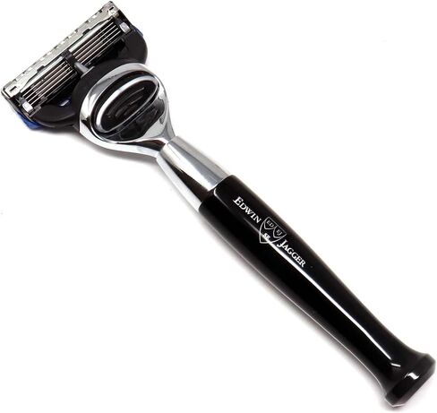 Edwin Jagger Diffusion 72 Series - Gillette Fusion Proglide Razor, Chrome Plated (Green) in Saudi Arabia