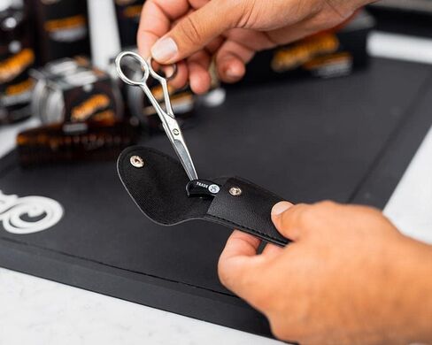 مجموعة Suavecito لتشذيب اللحية والشارب، مقصات، حقيبة مشط، حجم السفر in Kuwait