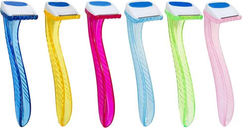J.B.Y Bikini Razors Line Razors Shaver Pubic Hair Removal Beauty Razor T-type Razor (6pcs) in Saudi Arabia