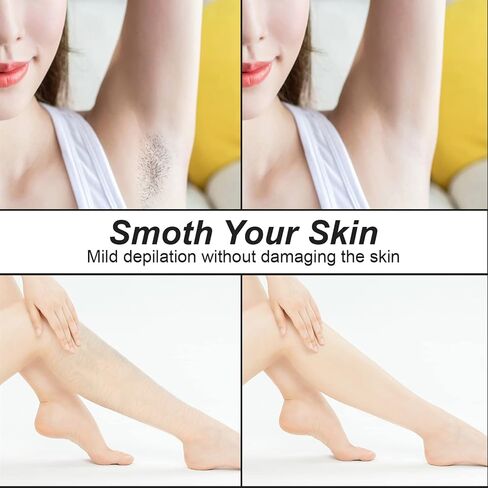 ممحاة شعر كريستالية، مزيل شعر كريستالي قابل لإعادة الاستخدام، أداة إزالة الشعر السحرية غير المؤلمة، ممحاة شعر سحرية للظهر والذراعين والساقين، ممحاة شعر كريستالية سريعة وسهلة للنساء والرجال - فضي in Kuwait