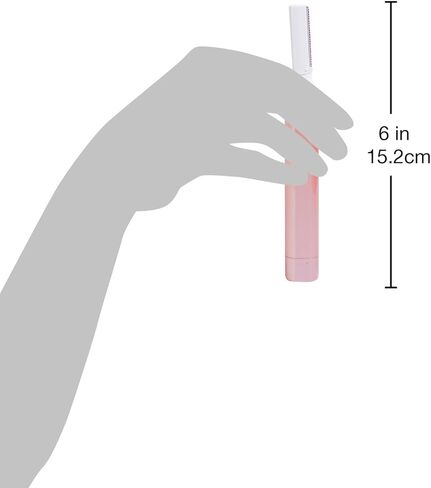 Kai About Face Sonic Beauty Wand with Bonus Eyebrow Shaper; Battery Operated Face Hair Remover; Face, Chin, & Lip Hair Remover, Face Hair Remover Tool for Women, Epilator for Men & Women (Pack of 2) in Kuwait