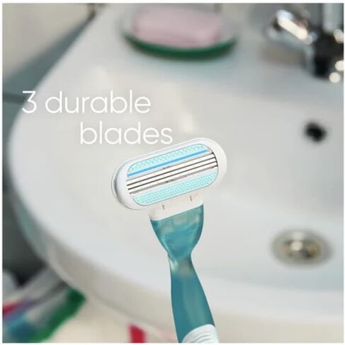 Gillette Venus Smooth Womens Razor, Includes 1 Handle, 2 Razor Blade Refills in Saudi Arabia