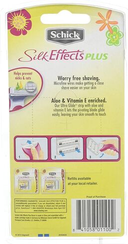 شيك ماكينة حلاقة مع شفرات قابلة لاعادة التعبئة، مجموعة واحدة in Kuwait