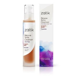 Zatik Naturals - Clarity Cleanser with Coconut Milk and Matcha, USDA Organic, for Dry Skin, Vegan Non-GMO, Gluten Free, Soy Free, Alcohol Free, pH Balanced, Biodegradable, 3.4 fl oz,100ml