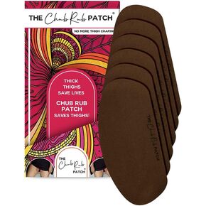 for Thighs (AS SEEN ON SHARK TANK), Anti Chafe Thigh Chafing Prevention Friction Tape Patches, Anti Chafing Skin Tape for Inner Thigh Rubbing Prevention Women (3 Pairs), Chestnut in Saudi Arabia