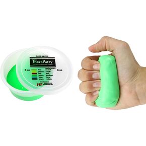 CanDo TheraPutty Standard 4oz Blue Firm Hand Exercise Putty For Rehabilitation, Exercises, Hand Therapy, Strengthening, Motor Skills, Stress Relief in Saudi Arabia