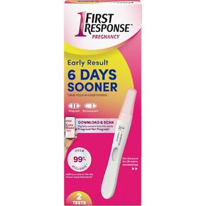 First Response Early Result Pregnancy Test, 2 Pack (Packaging & Test Design May Vary) in Saudi Arabia