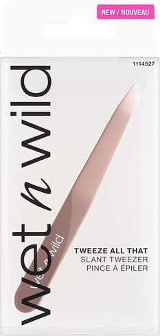 Wet n Wild Beauty Eyebrow Tweezers Hair Removal Tweezers, Pointed Precision with Sharp Needle Nose Point Tweezers for Men, Women & Kids, Stainless Steel in Saudi Arabia