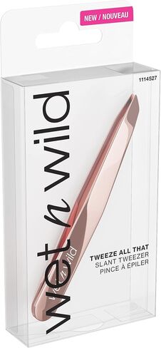 Wet n Wild Beauty Eyebrow Tweezers Hair Removal Tweezers, Pointed Precision with Sharp Needle Nose Point Tweezers for Men, Women & Kids, Stainless Steel in Saudi Arabia