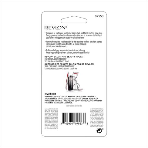 Revlon Eyelash Curler, Precision Curl Control for All Eye Shapes, Lifts & Defines, Easy to Use (Pack of 1) in Kuwait