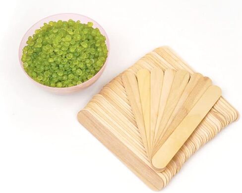 Huini 1000 Ct. Wooden Waxing Applicators Sticks for Face & Eyebrows Wax Spatula Hair Removal CD-S02-3 in Saudi Arabia