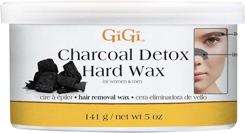 GiGi Tweezeless Wax, Non-Strip Facial Hair Remover for Sensitive Skin, 1 oz, 2-pack in Saudi Arabia