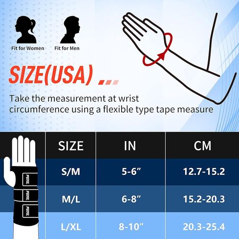 FEATOL Wrist Brace for Sprained Wrist Kids, Wrist Support Brace Sleeping with Metal Splints Left Hand, X/Small for Kid, Women and Men, Adjustable Arm Hand Support for Sprained Tendonitis, Arthritis, Injuries, Wrist Pain in Saudi Arabia