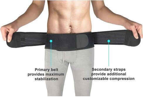 Avaneeny Medical Si Sacroiliac Hip Belt for Women and Men That Alleviate Sciatic, Pelvic, Lower Back and Leg Pain, Stabilize SI Joint, Anti-Slip and Pilling-Resistant in Kuwait